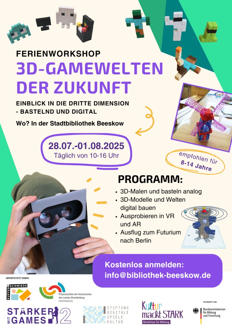 Beeskow-Sommerferien - Poster/Flyer - 1 Beeskow-Sommerferien - Poster/Flyer - 1